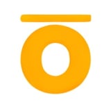 Yellow target or focus icon with a horizontal line above a circular bullseye design